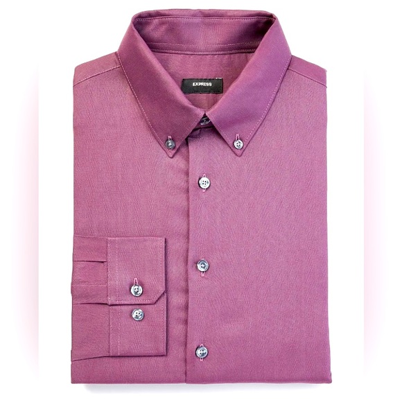 Mauve Button-Down - Picture 1 of 3
